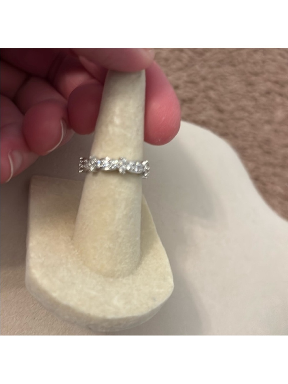 Diamonique ring brand new - Picture 3 of 3